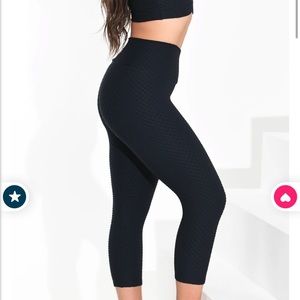 Booty by Brabants Croco leggings cropped